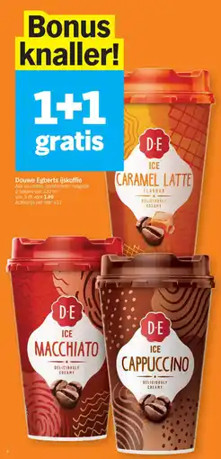 Albert Heijn Douwe Egberts ijskoffie aanbieding