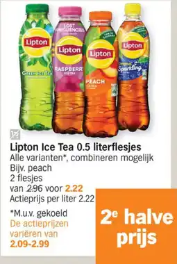 Albert Heijn Lipton Ice Tea aanbieding