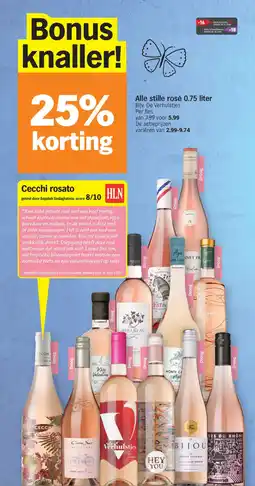 Albert Heijn Alle stille rosé aanbieding