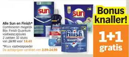 Albert Heijn Alle Sun en Finish aanbieding