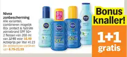 Albert Heijn Nivea zonbescherming aanbieding
