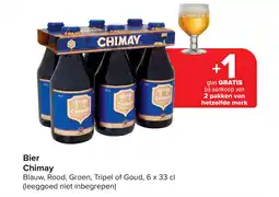 Carrefour Bier Chimay aanbieding