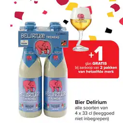 Carrefour Bier Delirium aanbieding