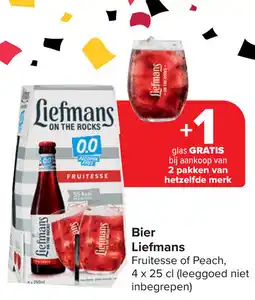 Carrefour Bier Liefmans aanbieding