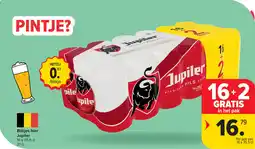 Carrefour Blikjes bier Jupiler aanbieding