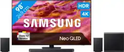 Coolblue Samsung 98 Neo QLED QN90F 4K (2025) + Samsung HW-Q990F (2025) aanbieding