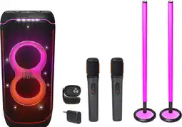 Coolblue JBL PartyBox Ultimate Pack Karaoké Petit aanbieding