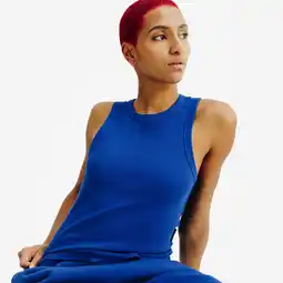 Decathlon Damestop Elementals blauw aanbieding