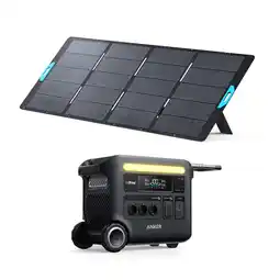 Decathlon KIT Anker SOLIX F2600 Powerstation met 400W zonnepaneel aanbieding