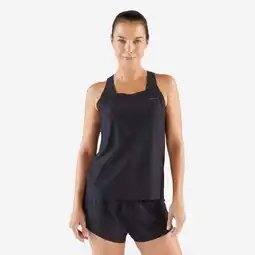 Decathlon Licht hardlooptopje voor dames Run 900 Light zwart aanbieding