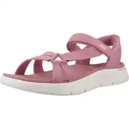 Decathlon Sandalen Skechers Go Walk Flex Sandal, Roze, Dames aanbieding