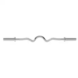 Decathlon Olympische EZ Super Curlstang 50 mm - 120 cm aanbieding