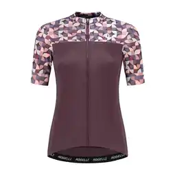 Decathlon Fietsshirt Korte Mouwen Dames Essential Graphic aanbieding