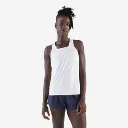 Decathlon Licht hardlooptopje voor dames Run 900 Light wit aanbieding