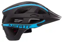 Decathlon Neatt Basalte Race MTB Helm Zwart Blauw aanbieding