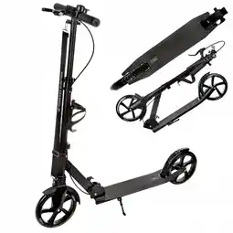 Decathlon Raven Trader 200mm step met schokdempende rem bel flessenhouder aanbieding