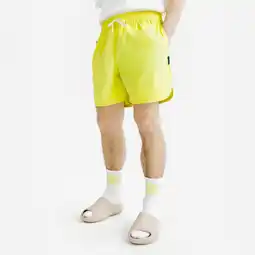 Decathlon Herenshort Elementals geel aanbieding