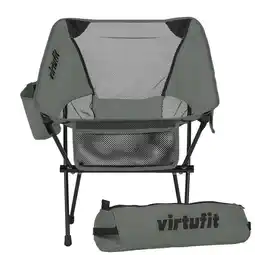 Decathlon Camping Stoel Compact - Grijs aanbieding