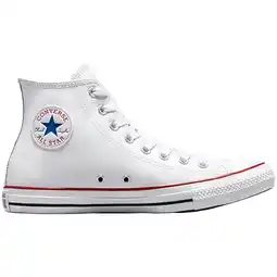 Decathlon Sneakers Converse Chuck Taylor HI Leather, Wit, Uniseks aanbieding