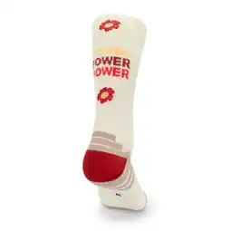 Decathlon POWER FLOWER RUNNING SOCKS (CRÈMEKLEUR) - MATEN 35 TOT EN MET 46 aanbieding