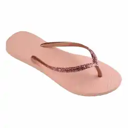 Decathlon Flip-flops Havaianas Model Slim Glitter Ii Kleur Roze aanbieding