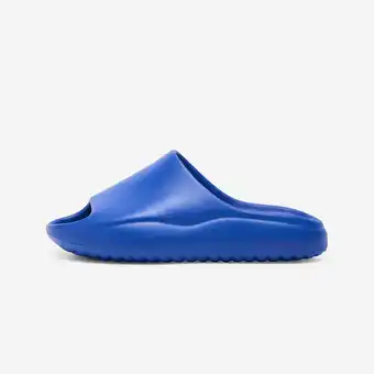 Decathlon Slippers voor heren/dames Slide blauw aanbieding