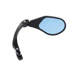 Decathlon Spiegel MR-K13 Verstelbaar Rechts met Strop 21-26mm Zwart aanbieding