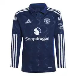 Decathlon Uitshirt voor kinderen met lange mouwen Manchester United 2024/25 aanbieding