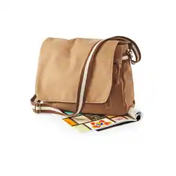 Decathlon Canvas schoudertas Quadra Vintage aanbieding