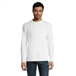 Decathlon Heren Monarch Tshirt met lange mouwen (Wit) aanbieding