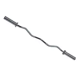 Decathlon Professionele olympische curlstang (50mm) + klemmen aanbieding