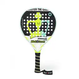 Decathlon Black Crown Hurricane Pro Padel Racket aanbieding