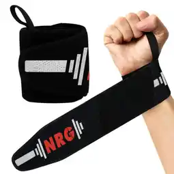 Decathlon W2 Powerlifting Wrist Wraps aanbieding