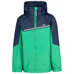 Decathlon Jongens Submerged Waterdichte Jas (Klaver/Navy) aanbieding