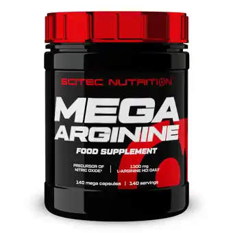 Decathlon Mega Arginine - 90 Capsules Scitec Nutrition aanbieding