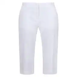 Decathlon Dames Bayletta Capri Broek (Wit) aanbieding