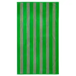 Decathlon Strandlaken Badstof Velours Jacquard Groen 90x170 400g/m² - Milonga Meer aanbieding