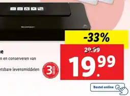 Lidl Vacuümmachine aanbieding