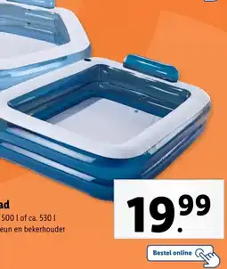 Lidl Opblaasbaar zwembad aanbieding