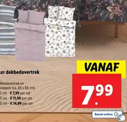 Lidl Omkeerbaar dekbedovertrek aanbieding