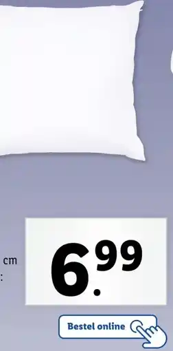 Lidl Hoofd- kussen aanbieding