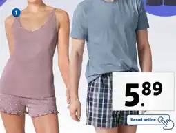 Lidl Pyjama aanbieding