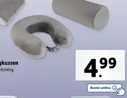 Lidl Knie-, nek- of rugkussen aanbieding