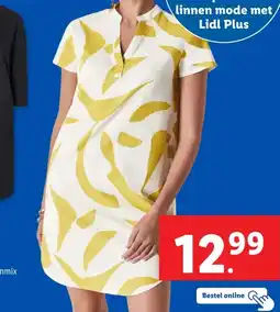 Lidl Linnen tuniekjurk aanbieding