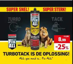 Hubo TURBOTACK aanbieding