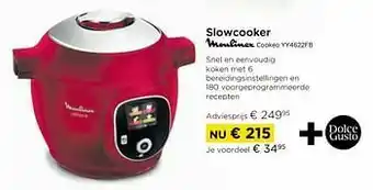 Slowcooker moulinex cookeo yy4622fb