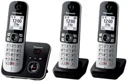 Krëfel KX-TG6863 Trio Draadloze Telefoon aanbieding
