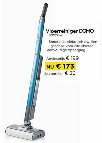 Molecule Vloerreiniger domo do235sw aanbieding