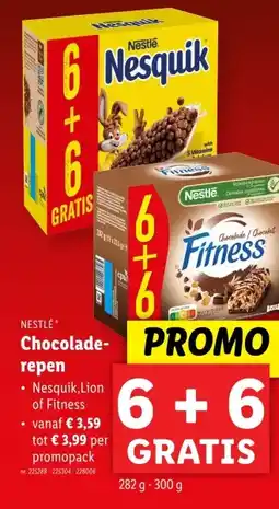 Lidl Chocolade- repen aanbieding