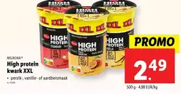 Lidl High protein kwark XXL aanbieding